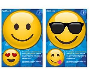 Free Smiley Face Wall Decal