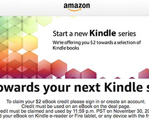 Free $2 Kindle Credit