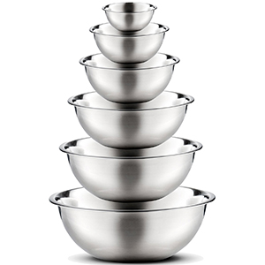 Stainless Steel Mixing Bowl Set Just $22.95