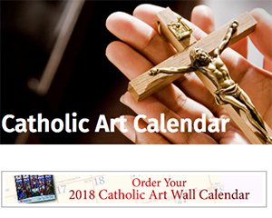 Free 2018 Catholic Art Calendar