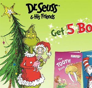 5 Dr. Seuss Books