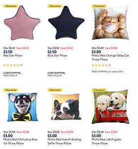 Walmart Clearance Pillows