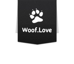 Free Woof Love Sticker