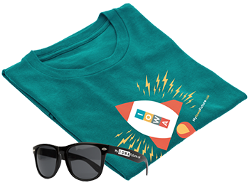 Free Iowa T-Shirt & Shades