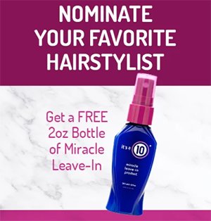 Free Miracle Leave-In Samples