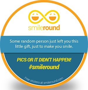 Free SmileRound Sticker