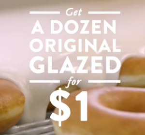 Krispy Kreme: BOGO For $1 Dozens - July 27