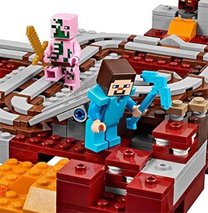 LEGO Minecraft The Nether Railway Just $19.99