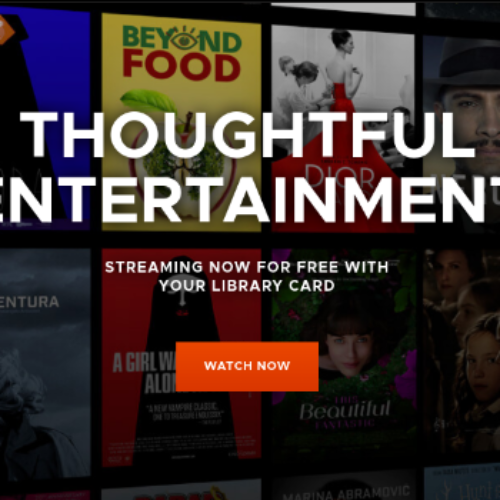 Kanopy: Free Streaming Entertainment W/ Your Library Card