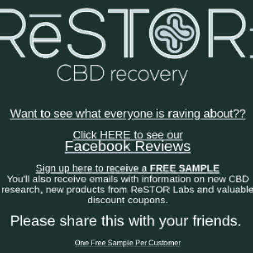 Free ReSTOR Labs Recovery Lotion Samples « Free 4 Seniors