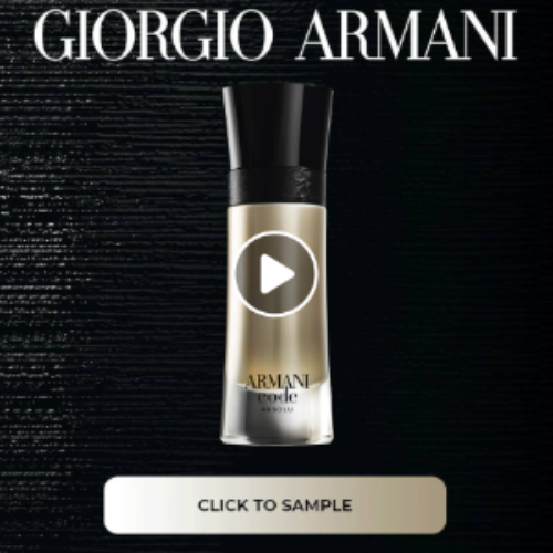 Free Sample of Armani Code Fragrance for Men