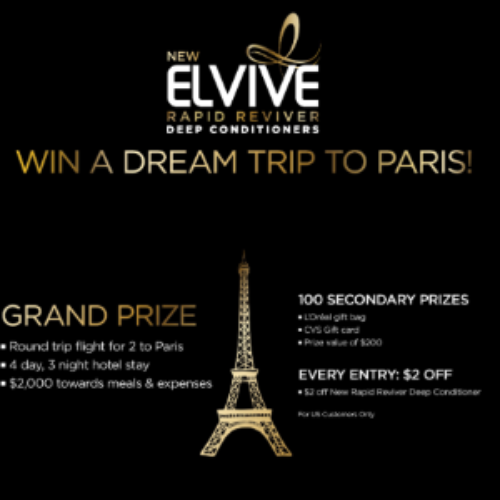 Win a Dream Trip to Paris from L’Oreal