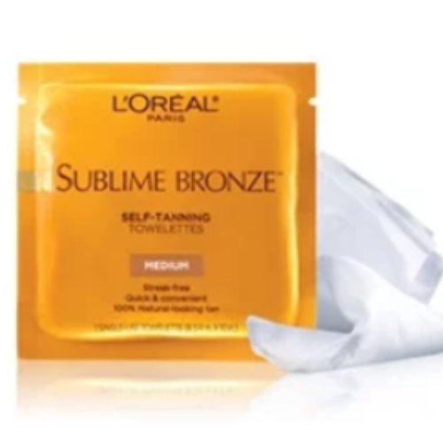 Free L'Oreal Sublime Bronze Towelette