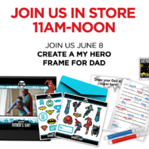 JCPenney Kid's Zone: Free My Hero Father's Day Frame - June 8