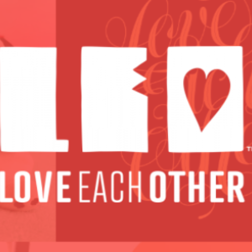 Free Love Each Other Stickers