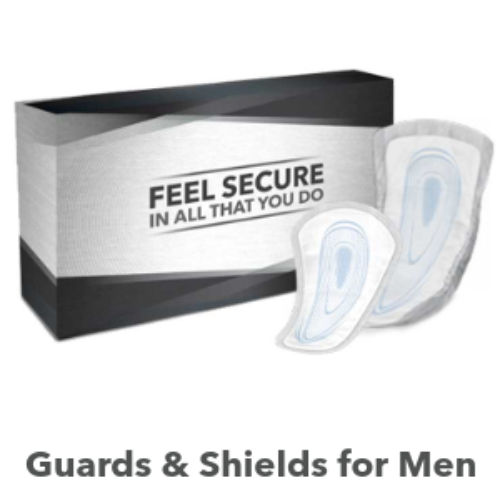 Free Depend Guards & Shields for Men