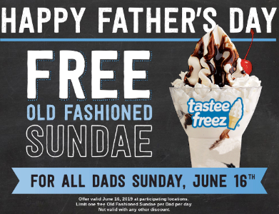 Wienerschnitzel: Free Old-Fashioned Sundae for Dads - June 16
