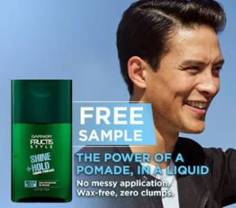 Free Garnier Liquid Pomade Sample