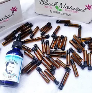 Free Melanin Kings Beard Oil Sample