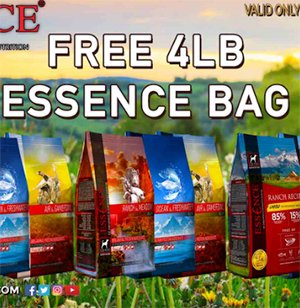 Free Essence Pet Food @ Bentleys Petstuff Stores