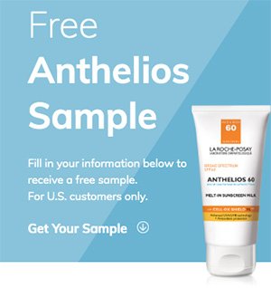 Free Anthelios 60 SPF Sunscreen Sample