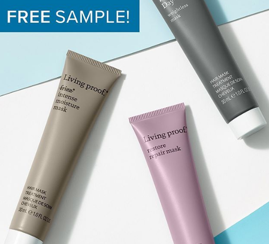 Free Living Proof Hair Mask Sample