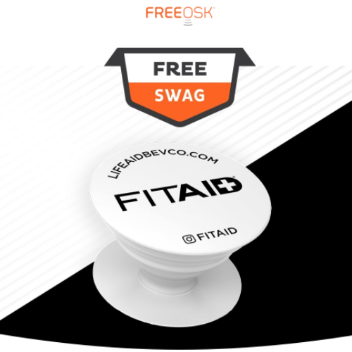 Free FITAID Popsocket at Walmart Freeosk - Jan 17-23