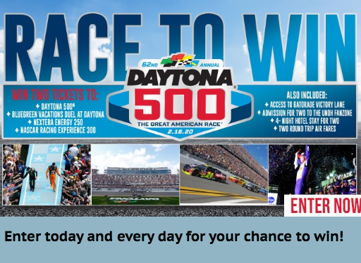 Win a Trip to the Daytona 500