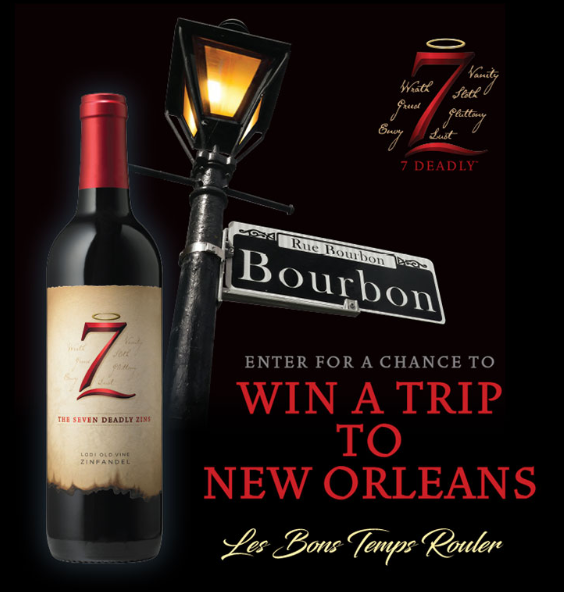 Win a Trip to New Orleans from 7 Deadly Wines