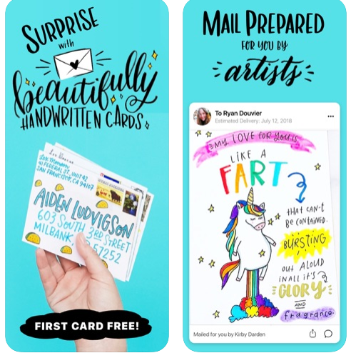 Free Mailed Greeting Card