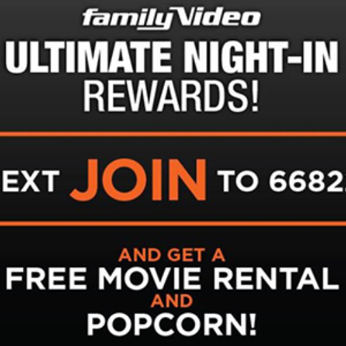 Family Video: Free Movie Rental & Popcorn