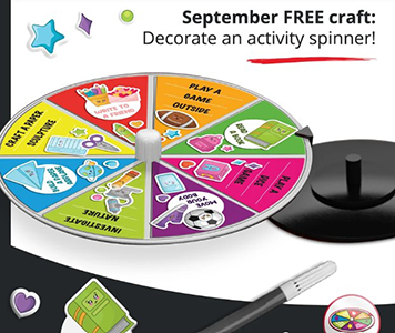 JCPenney: Free Activity Spinner