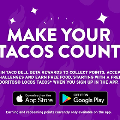 Taco Bell: Free Reward W/ App
