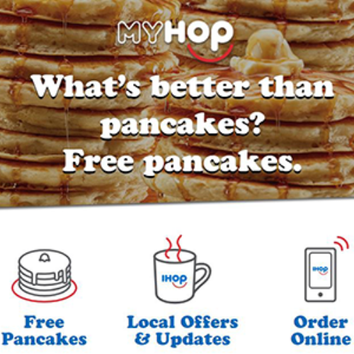 Free Pancakes at IHOP