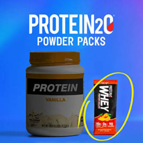 Free Protein2O Powder Packs Sample