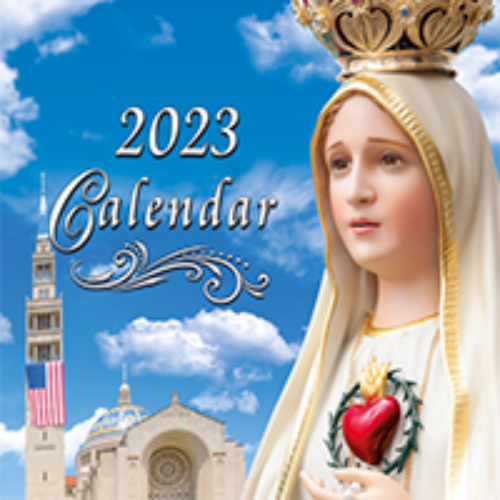 Free 2023 Mary Queen Calendar