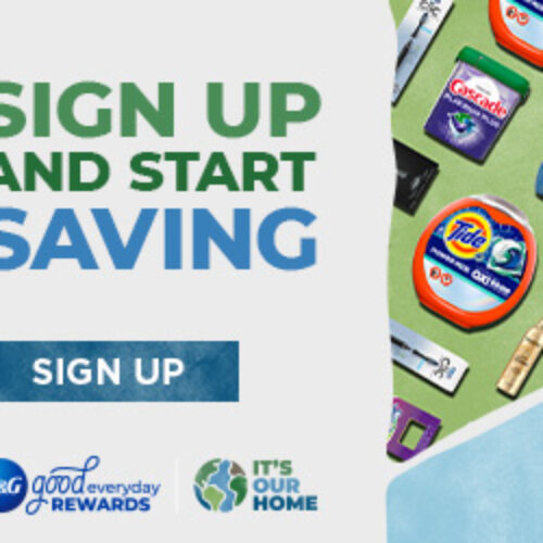 Earn Rewards, Coupons, and Make a Difference with P&G Good Everyday