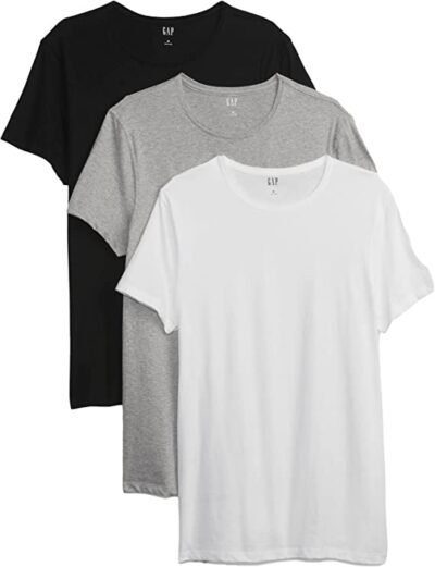 GAP Men's 3-Pack Cotton Classic Tee T-Shirt Deal!