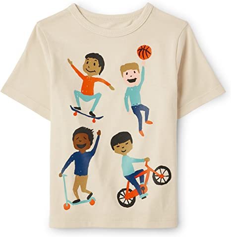 The Children's Place Baby Toddler Boys Graphic T-Shirt for $2.99!