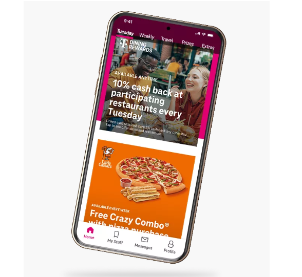 "Unlock Exclusive Rewards and Free stuff with T-Mobile Tuesdays!