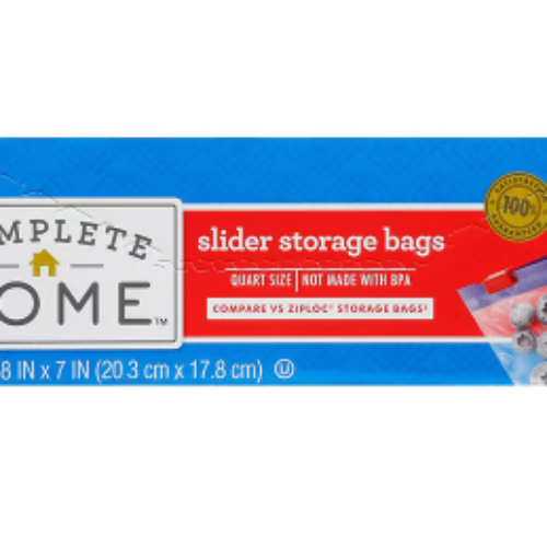 Stock Up on Complete Home Food Storage Bags at Walgreens: 3 for $2.51!