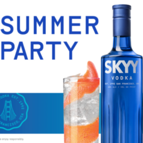 Host the Ultimate Summer Party with SKYY Vodka