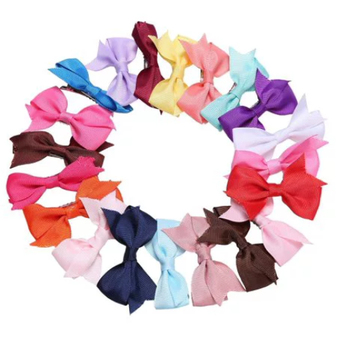 Get the 20 Colors Girls Hair Clips Set for Only $3.99