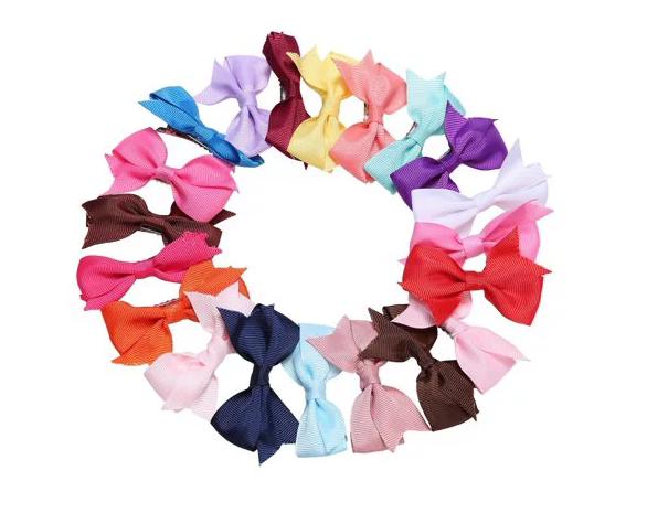 Get the 20 Colors Girls Hair Clips Set for Only $3.99