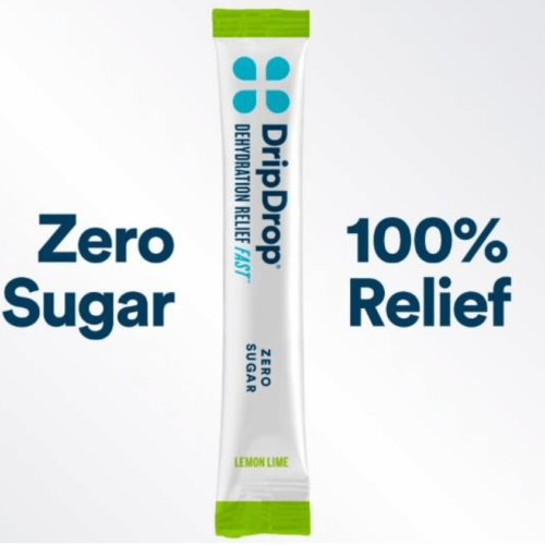 Free DripDrop Zero Hydration Relief sample