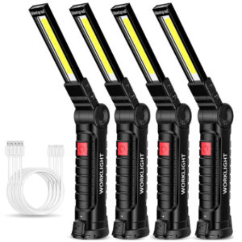 Get the 2L Portable COB LED Flashlight for All Your Lighting Needs!