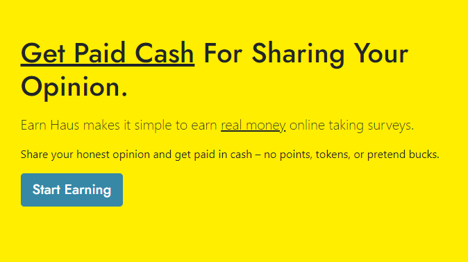 Fast and Convenient Payments with Earn Haus Surveys