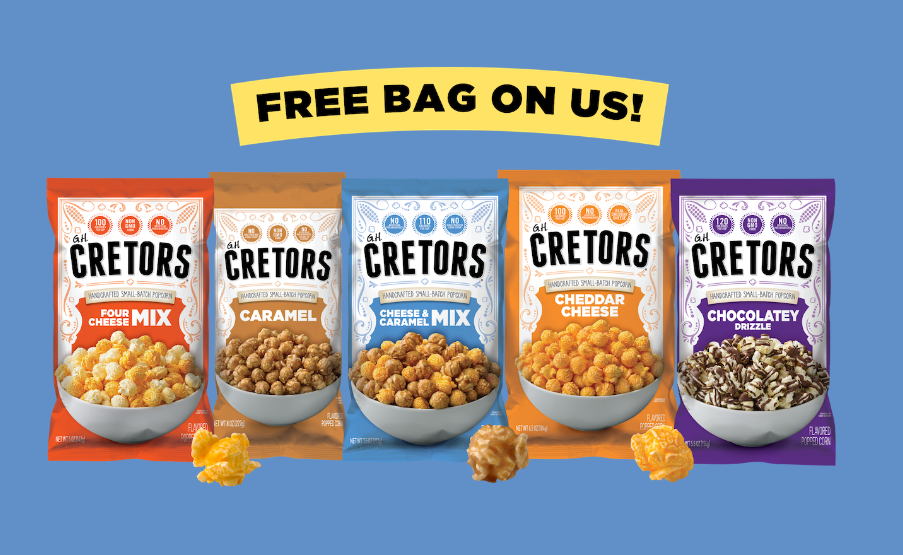 Popcorn for Free - Reimbursement Offer for Your Purchase