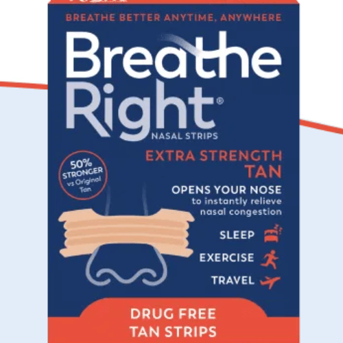 Free Sample: Extra Strength Tan Breathe Right Strips