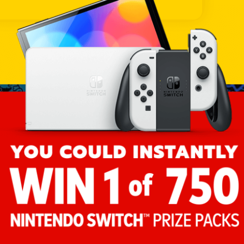 Win a Nintendo Switch with Lunchables!